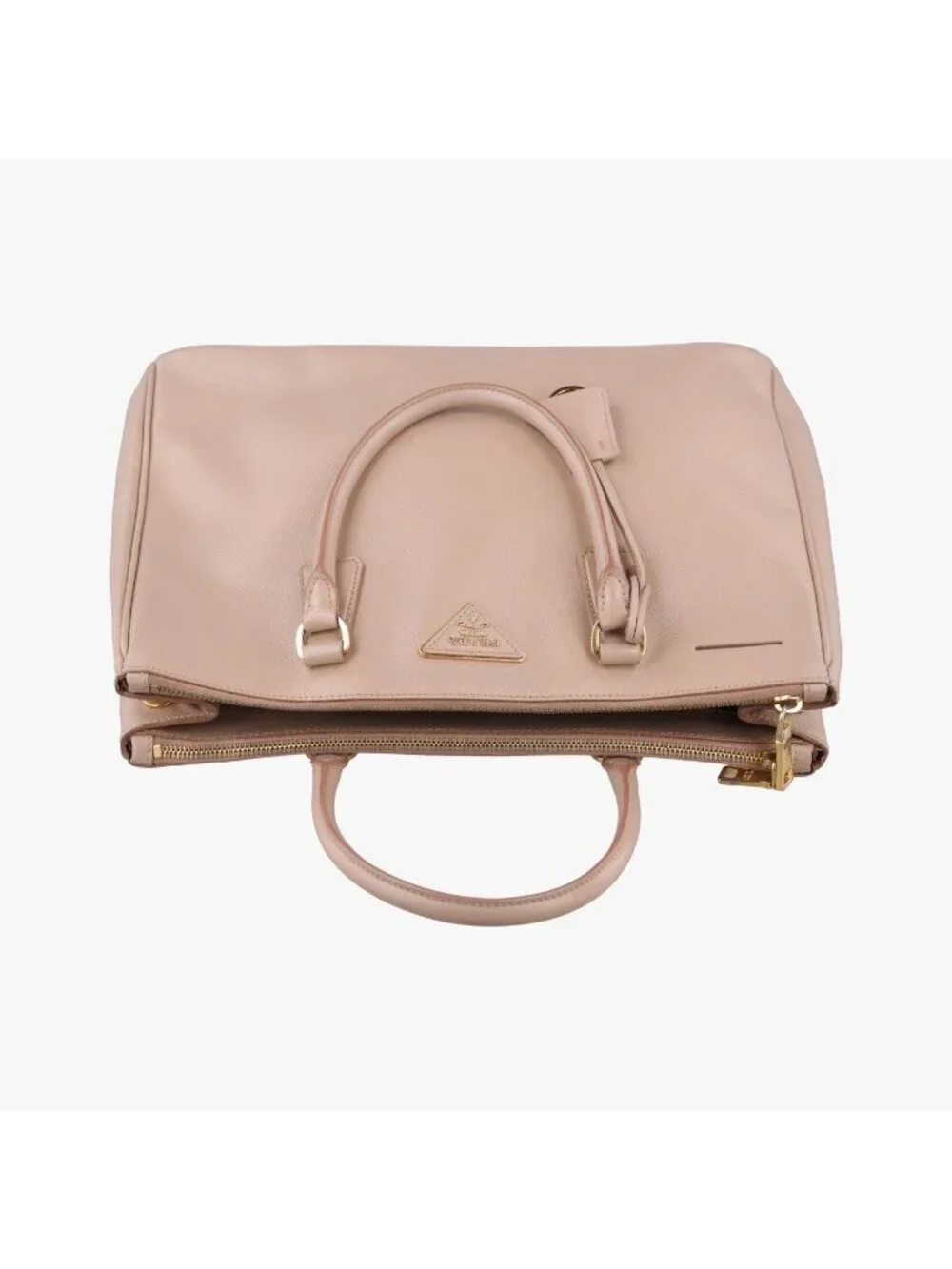 Prada Galleria Pink Saffiano Leather 25 Handbag